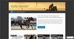 Desktop Screenshot of brooklynbackstretch.com